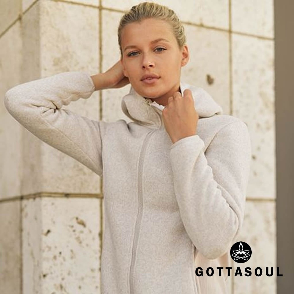 Longline Sherpa Hoodie Jacket